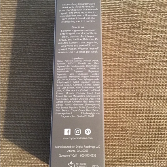 NEW Copper & Crane Radiance Mask! - Picture 6 of 6
